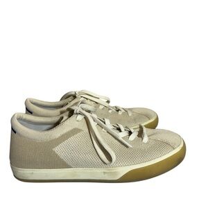 Rothys The Lace Up Sneaker Biscuit 8.5 - Style 038-019